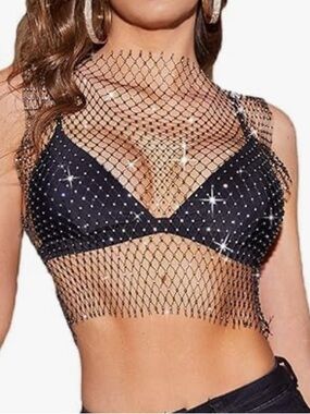 🛍️BUNDLE ONLY ITEM🛍️ See Through Mesh Top